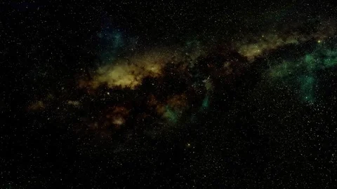 Space galaxy nebula stars motion deep exploration background Stock Footage 340448836