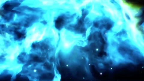Space galaxy nebula stars motion deep exploration background Stock Footage 340449358