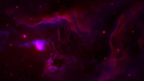 Space galaxy nebula stars motion deep exploration background Stock Footage 340449472