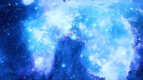 Space galaxy nebula stars motion deep exploration background Stock Footage 340449656