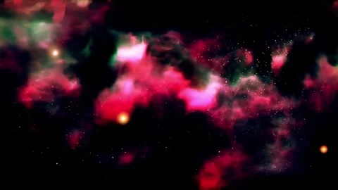 Space galaxy nebula stars motion deep exploration background Stock Footage 340450018