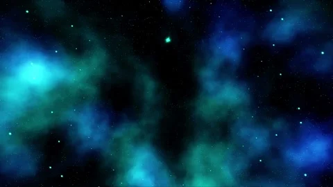 Space galaxy nebula stars motion deep exploration background Stock Footage 340450508