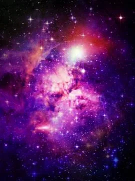 Space of galaxy Stock Photos