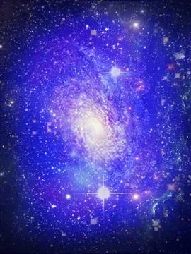 Space of galaxy Stock Photos