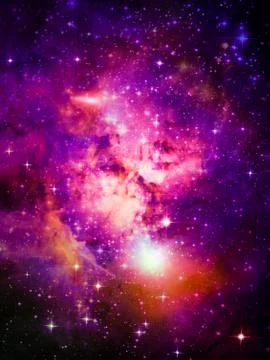 Space of galaxy Foto stock