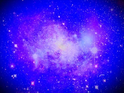 Space of galaxy Stock Photos