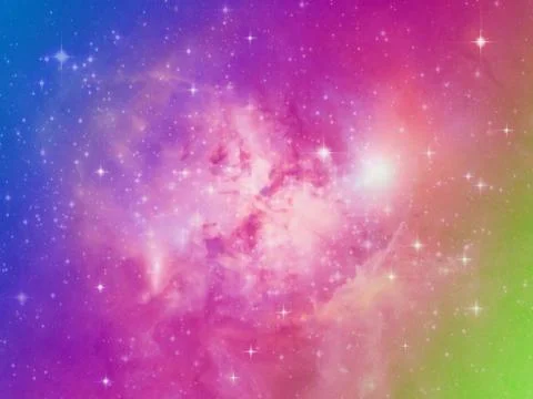 Space of galaxy Stock Photos