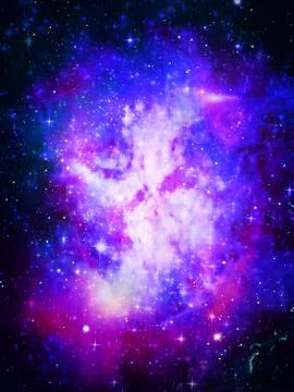 Space of galaxy Stock Photos