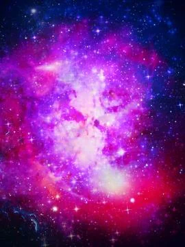 Space of galaxy Stock Photos