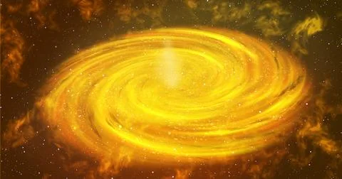 Space galaxy with star in fire colored background. Galaxy space background .. Stock Illustration