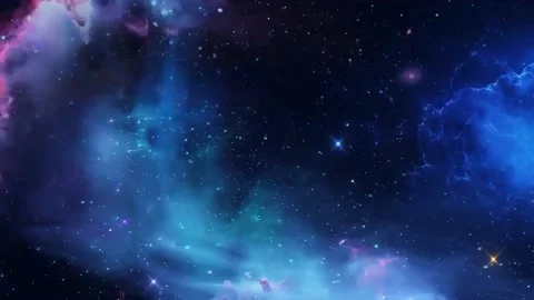 Space Galaxy Star Nebula Motion Background Stock-Footage 165434525