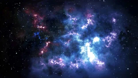 Space Galaxy Star Nebula Motion Background Stock Footage 165434580