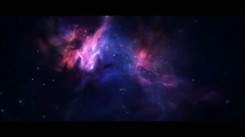 Space Galaxy Star Nebula Motion Background Video stock 165434588