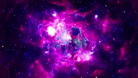 Space Galaxy Star Nebula Motion Background Stock Footage 165434735