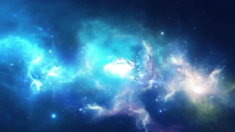 Space Galaxy Star Nebula Motion Background Stock Footage 165434744