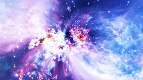 Space Galaxy Star Nebula Motion Background Stock Footage 165434835