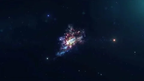 Space Galaxy Star Nebula Motion Background Stock Footage 165434871
