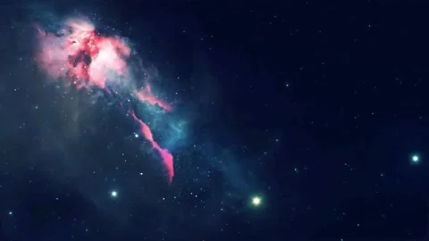 Space Galaxy Star Nebula Motion Background Stock Footage 165434917