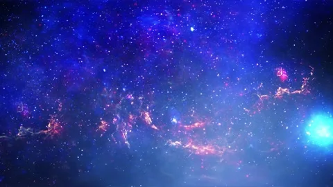 Space Galaxy Star Nebula Motion Background Stock Footage 165434941