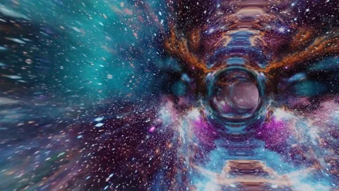 Space Galaxy  Wormhole Stock Footage 156647022