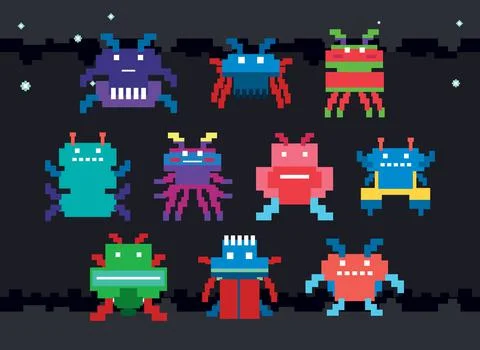 Space game user interface template Ilustración de archivo