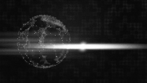 Space genetic concept. Abstract background where we can see a birth of new Stock Footage 121934789