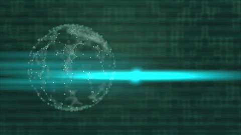 Space genetic concept. Abstract background where we can see a birth of new Stock Footage 121936457