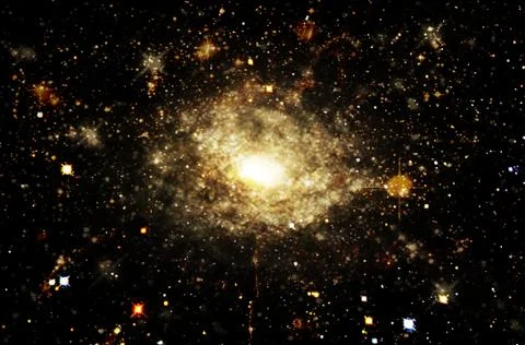 Space glaxy wallpaper Stock Illustration