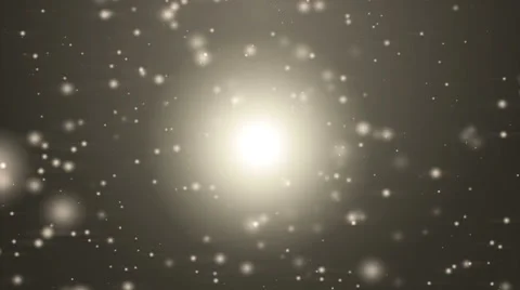 Space gold background with particles. Stock Footage 60122472