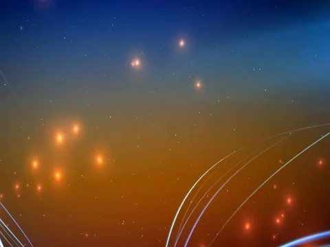 Space Gradient Streak Stock Footage 73619570