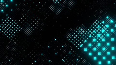 Space Grid Loop Stock Footage 143236318