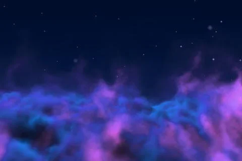 Space haze concept with spotlights creative abstract background for any design Stock Illustration
