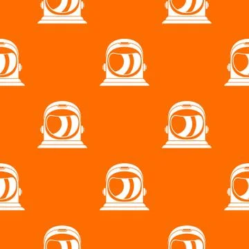 Space helmet pattern seamless イラスト素材