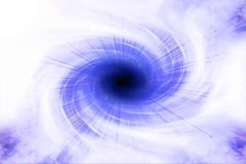 Space hole Foto stock