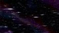 Space horizontal warp speed hyperspace travel through starfield nebula l-r 4K 4k or 4k+ Resolution