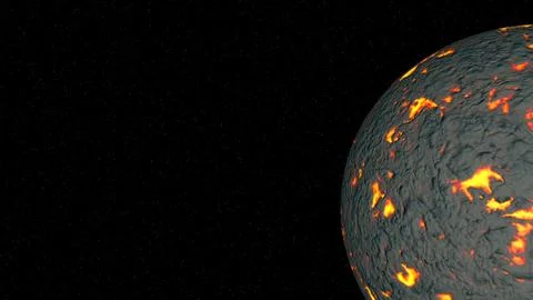 In space Stock Illustration