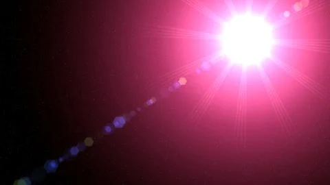 In space Stock Illustration