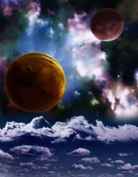 Space Stock Illustration