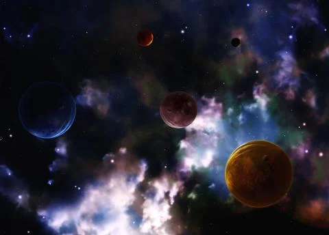 Space Stock Illustration