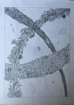 Space Stock Illustration