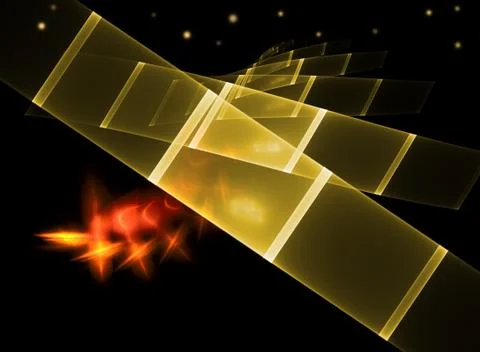 Space imagination Illustrazione stock