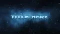 Space intro AE Template