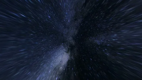 Space Jump into a Wormhole in Light Speed Video stock 106834339