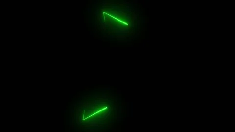 Space Laser Neon Light Stroke background animation isolated on black background Stock Footage 321197941