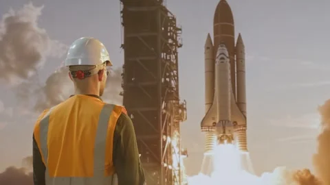 Rocket Engineer Stock Video Footage | Royalty Free Rocket Engineer ...