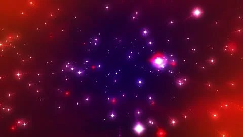 Space Light Particles Video stock 291960884