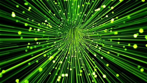 Space lines tunnel, abstract scene of flight in space. seamless loop Stock Footage 87122998