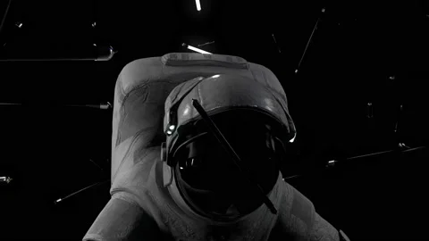 Space Man 4K 03 Video stock 111928351