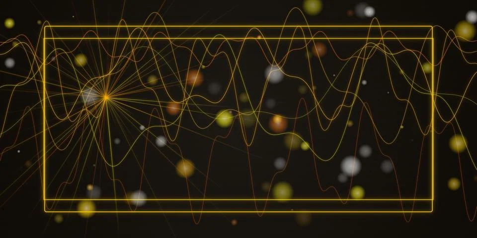 Space map with connected star systems and galaxies Stock Illustration