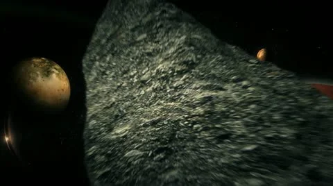 Space meteor  Stock Footage 12574526